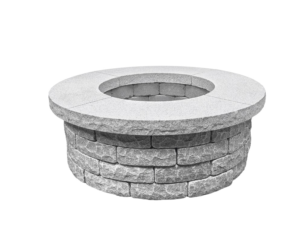 Imported Gray Round Fire Pit Cap - Image 2