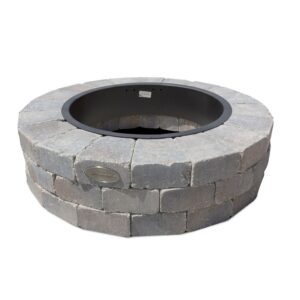 Rochester Fire Pit Round Bluestone, With Grill