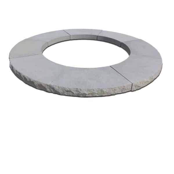 Rochester Radius Fire Pit Cap Buff