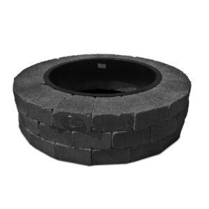 Rochester Fire Pit Round Onyx, No Grill