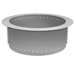 Fire Pit Lume Smoke-Less 34" Round Steel Insert
