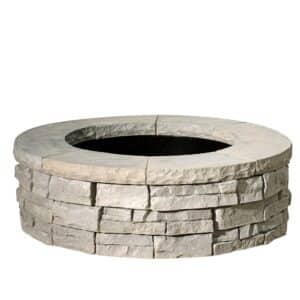 Unilock Fire Pit Round Rivercrest Round Buff