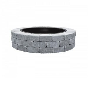 Unilock Fire Pit Round Granite, No Grill