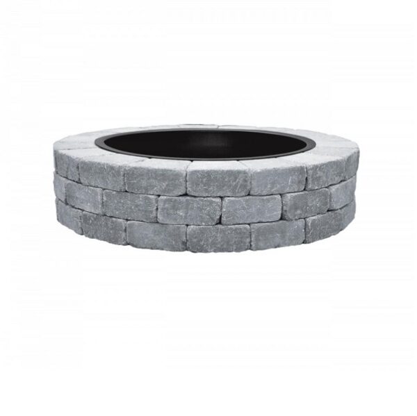 Unilock Fire Pit Round Granite, No Grill