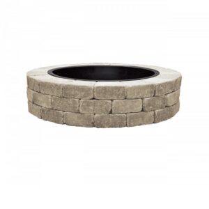 Unilock Fire Pit Round Sandstone, No Grill