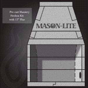 Mason Lite Wood Burning Firebox Kit
