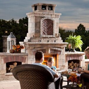 Unilock Hearth Element Tuscany Sierra