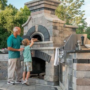 Unilock Grill Island Element Tuscany Sierra
