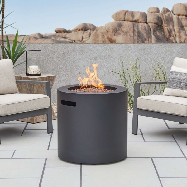 Real Flame, Aegean 24" Round Fire Pit