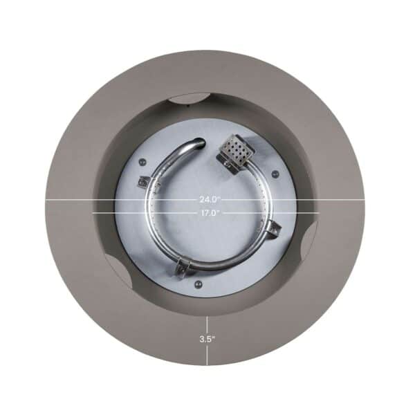 Real Flame, Aegean 24" Round Fire Pit - Image 2