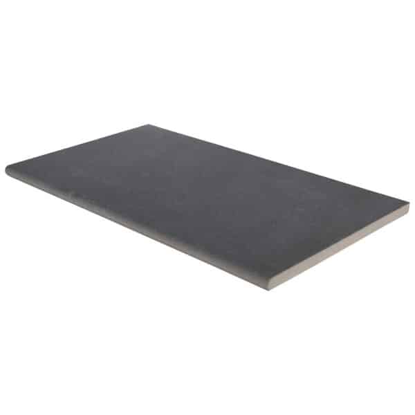 Porcelain MSI Vulkon Nero 13x24 Bullnose Coping
