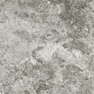 Porcelain Kronos Travertine Silver