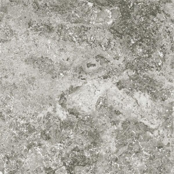 Porcelain Kronos Travertine Silver
