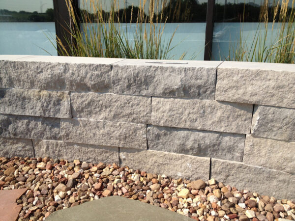 Cut Drywall Pewter Mist Sawn Ht 4" thick 8" depth