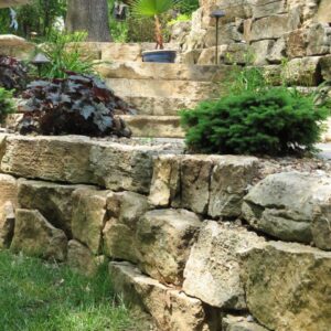 Outcropping Weathered Limestone / Ledgerock