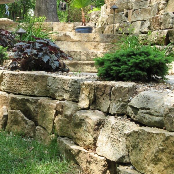 Outcropping Weathered Limestone / Ledgerock