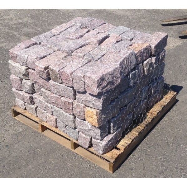Red Granite Cobble 5x5x9 - Image 2