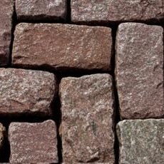 Red Granite Cobble 5x5x9