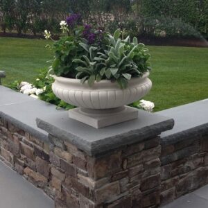Bluestone Pillar Cap, Rockfaced 2x24x24