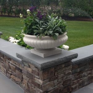Bluestone Pillar Cap, Rockfaced 3x24x24