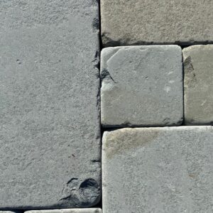 Bluestone Tumbled Pavers, Blue/Full Range