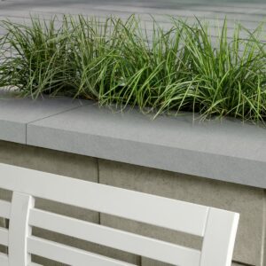 Techo, Sandstone Smooth Cap 14x48 Grey