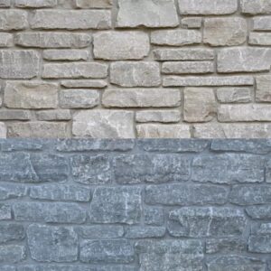 Thin Veneer Stonewood Gray Antique Flats