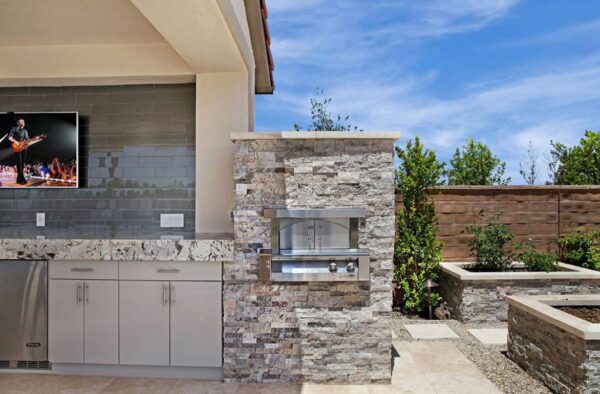 Thin Vnr Silver Travertine Flats - Image 3