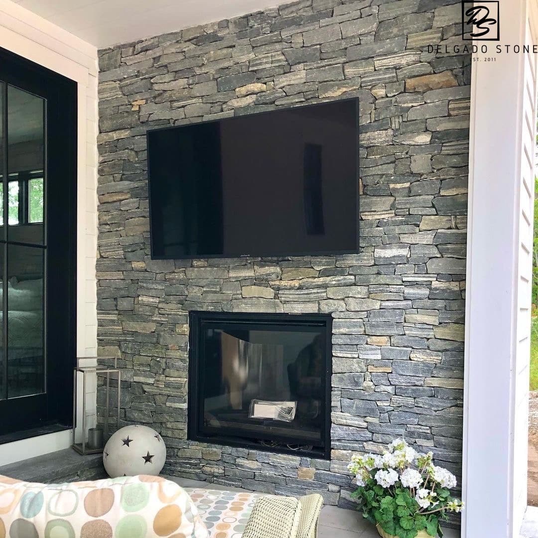 Veneer American Mist Ledgestone 3-5" Deep - Image 5