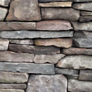 Veneer Pennsylvania Fieldstone 4" thick Ton
