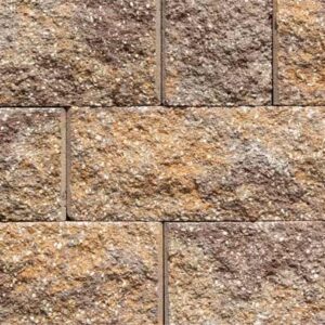 Rockwood Vintage 6" Tumbled End Block Santa Fe