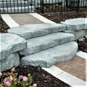 High Format Irregular Step 7" Slate Grey