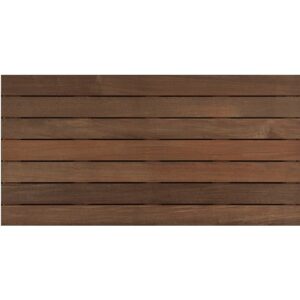 Roof Top Wood Tile - Ipe' - Grooved