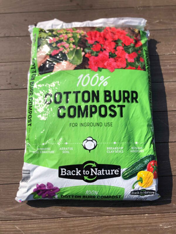 Bg Cotton Burr Compost 2 cu. ft.