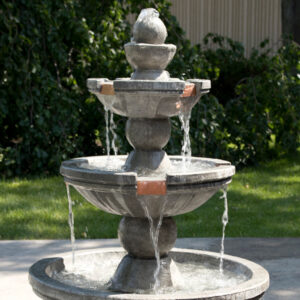 Stonecasters, 4pc Buckingham 3-Tier Fountain