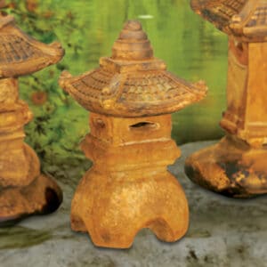 Stonecasters, 2pc Small Great Pagoda Lantern