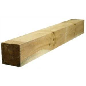 Timber 4" x 4" x 8' Red Pine * Treated