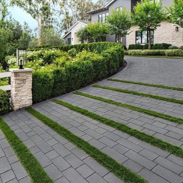 Techo, Linea Smooth Large Rectangles Shale Grey - Image 2