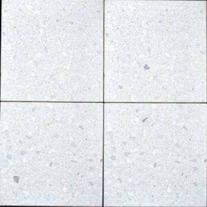 Techo, Terrazzo Slab 600x600x60 Mineral White