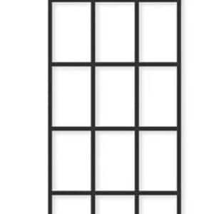 Glencoe 24"x88" Black