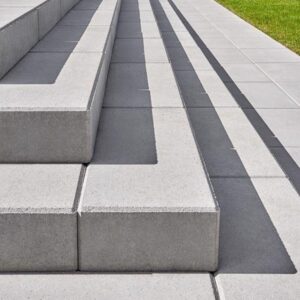 Techo, Raffinato Step Smooth Greyed Nickel
