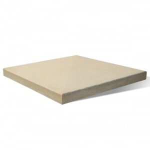 Architectural Pillar Cap 28x28 Buff