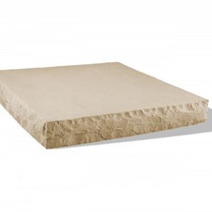 Ledgestone Pillar Cap 24x24 Buff