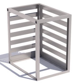 UCARA Modular System Corner Cabinet UL-CC