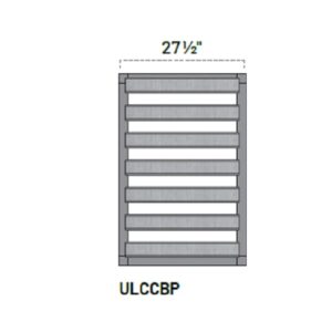 UCARA Modular System Corner Cab Back Panel UL-CCBP