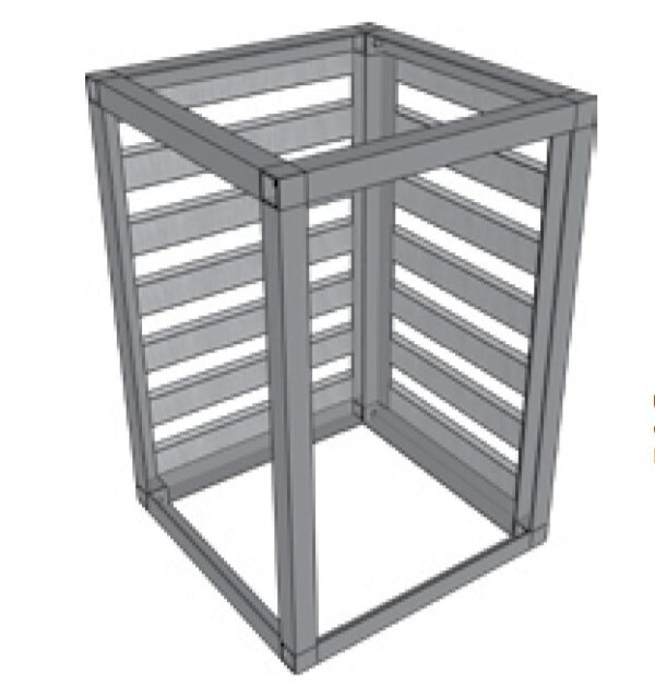 UCARA Modular System OS Corner Cabinet UL-CCOS - Image 2