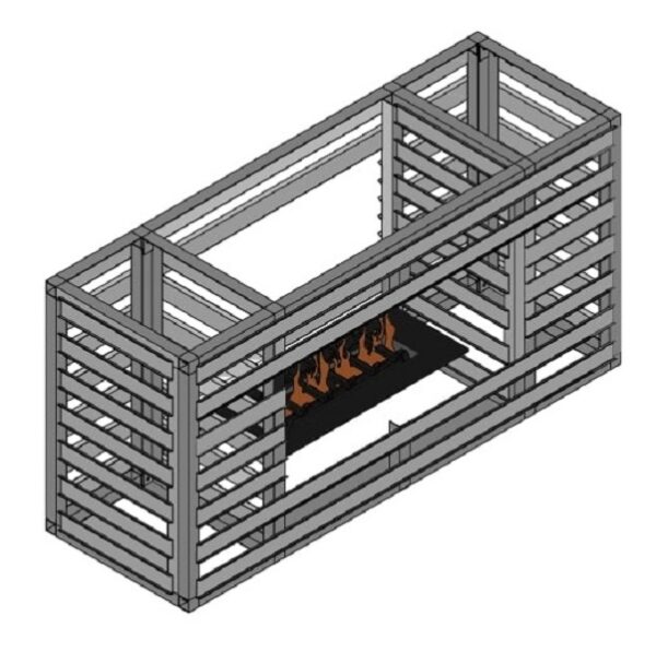 UCARA Modular System Fireplace Returns UL-FIR-RTN