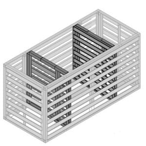 UCARA Modular Fireplace Returns OS UL-FIR-RTNOS