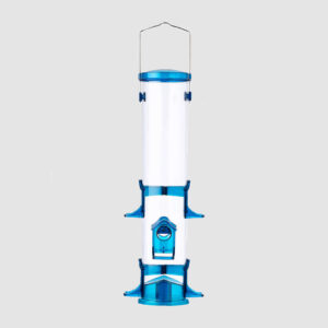 Stoke Blue Plastic Tube Feeder