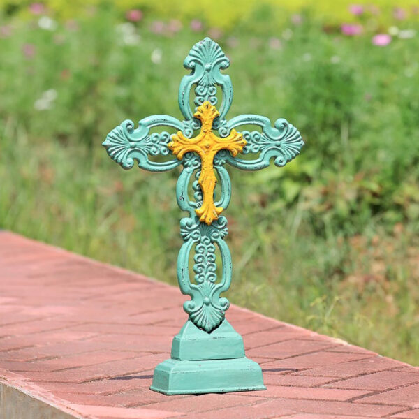 SPI, Ornate Cross Garden Dcor